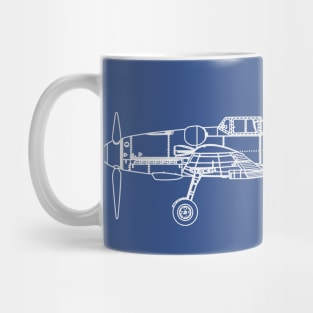 Messerschmitt bf109 g Mug